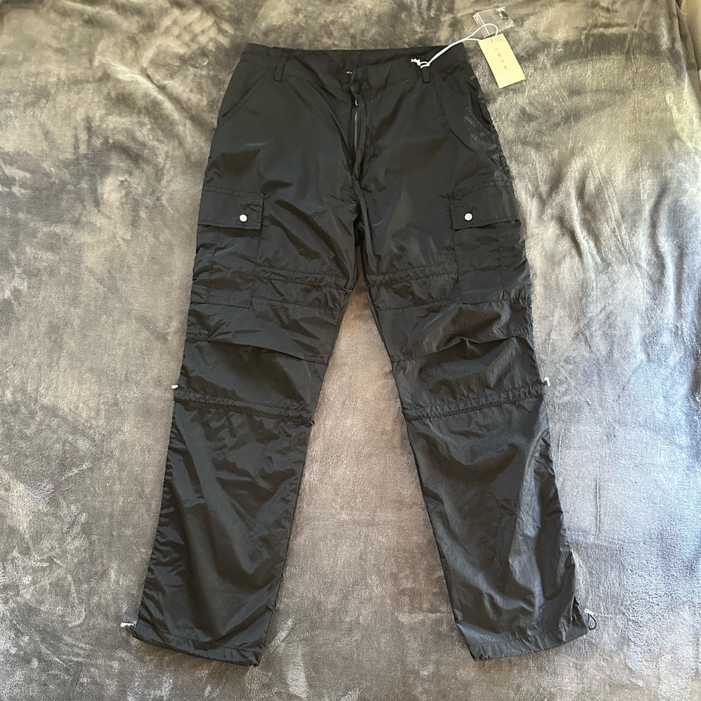 mnml Tech Cargo Pants Black NWT